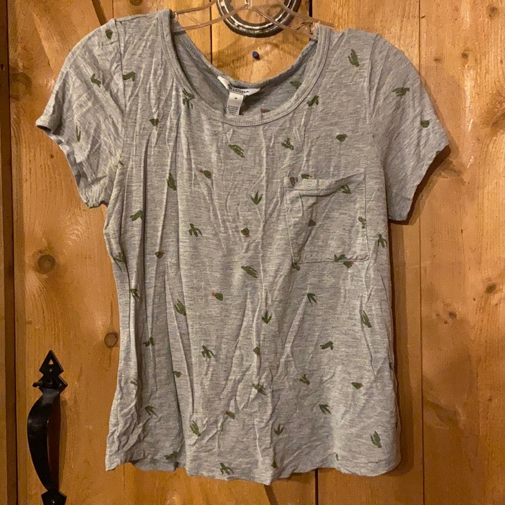 Arizona M Grey Cactus Tshirt